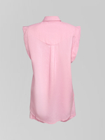 Костюм Agdali brand из шорт и удлиненной жилетки-рубашки с ремнем