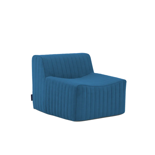 Бескаркасное кресло BuySoft (синий)