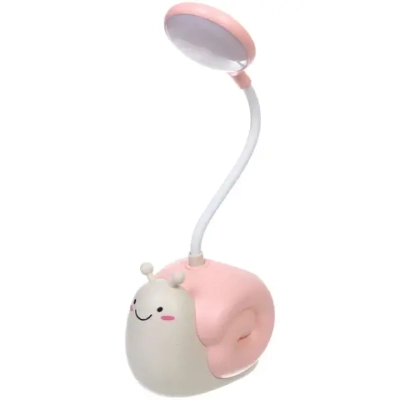 Настольная лампа «Sweet - Snail» LED, USB 0.6-4.2W 5V, Розовый