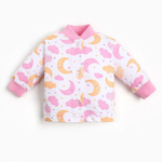 Кофточка для девочки А.70-6 КТ, цвет белый/облачки, рост 80 см (Юниор Текстиль)