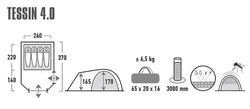 Палатка High Peak Tessin 4