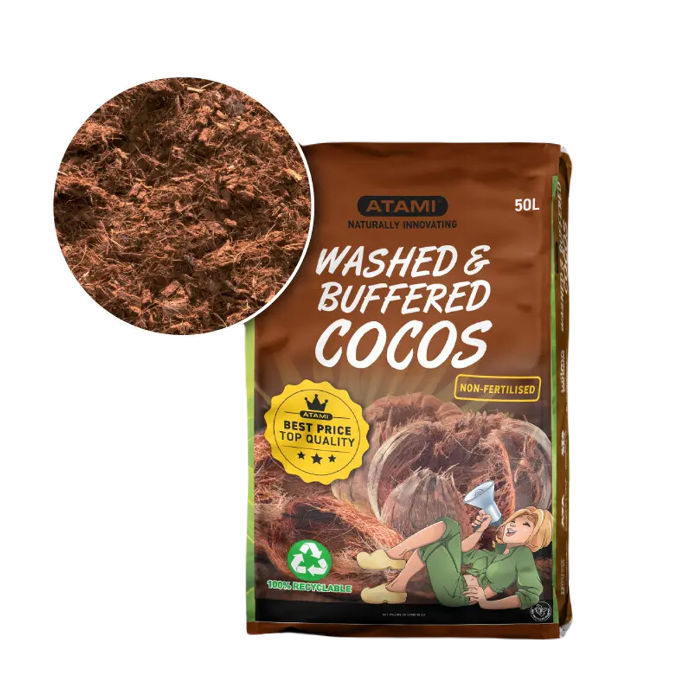 Atami Washed &amp; Buffered Cocos 50л