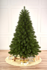 Ель искусственная Крымская 1,5 м подставка металл 100% Литые веточки МаксКристмас