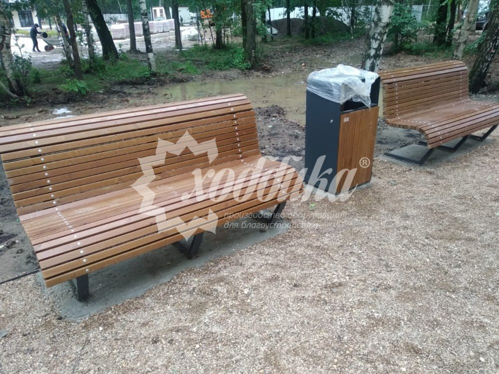 Скамейка стальная «Мехико»