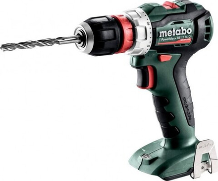 Дрель-шуруповерт аккумуляторная METABO PowerMaxx BS 12 BL Quick бесщеточная, без АКБ и ЗУ 601039890