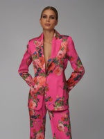 Пижамный костюм в цвете фуксия