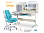 Комплект Mealux Winnipeg Multicolor BL (арт. BD-630 MG + BL + кресло Y-528 KBL)