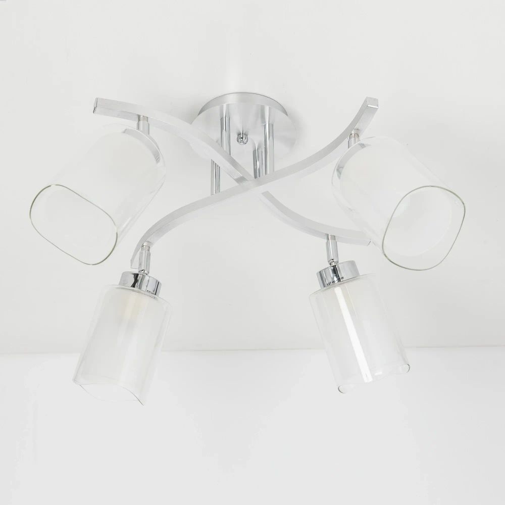 Citilux Аэлита CL169141 Люстра с поворотными плафонами Алюминий