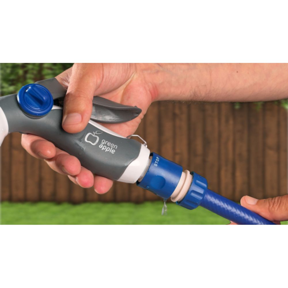 GWHM12-037 GREEN APPLE Пистолет-распылитель, пластик, 8 режимов