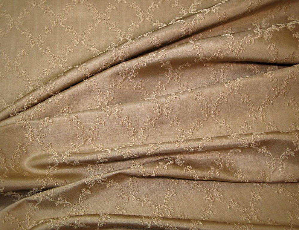 Жаккард Букет скань беж