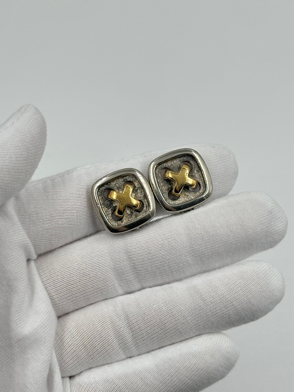 Клипсы биколор Givenchy