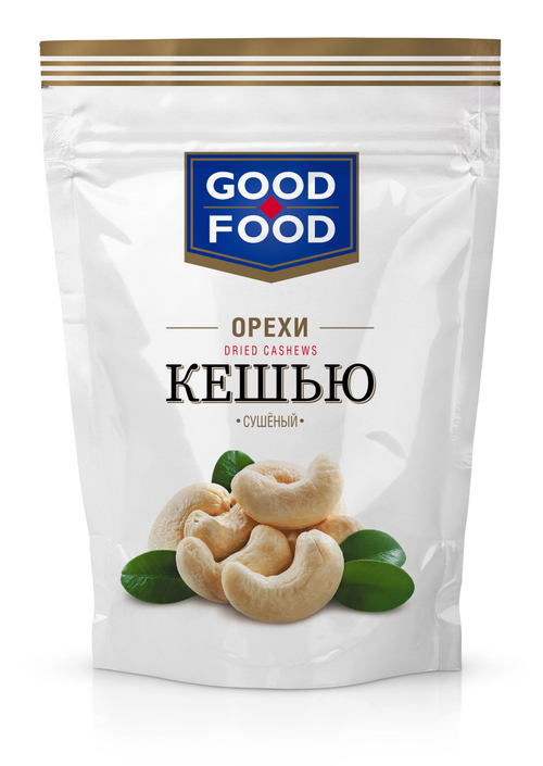 GOOD FOOD Кешью сушеный 130 г