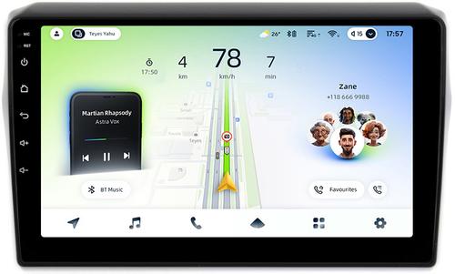 Магнитола для Suzuki Swift 5 2016-2023 (рамка глянцевая) - Teyes CC4L-DTS монитор 10.1" IPS, Android 14, Быстрая, Snapdragon 662, CarPlay, 4G SIM-слот