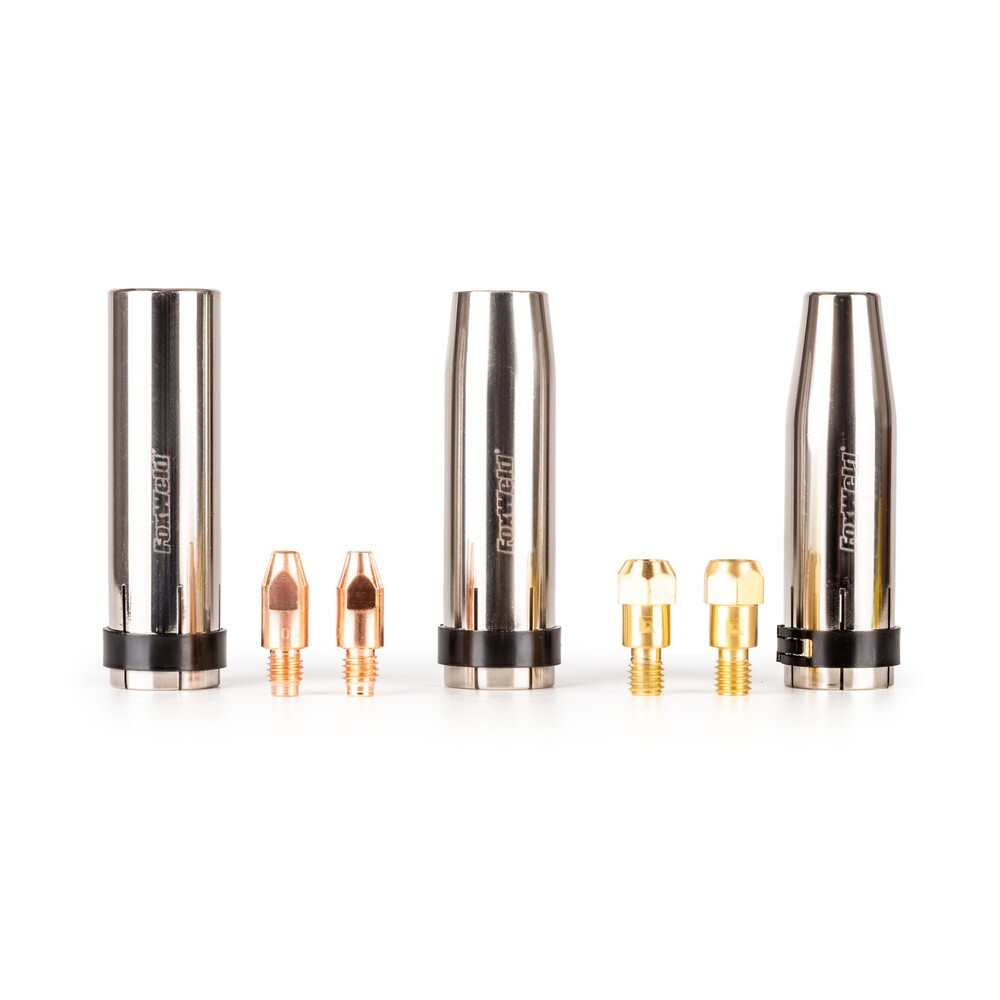 FoxWeld Набор комплектующих MIG-36 (2 наконечника, 3 сопла, 2 держ. након., пр-во FoxWeld/КНР)