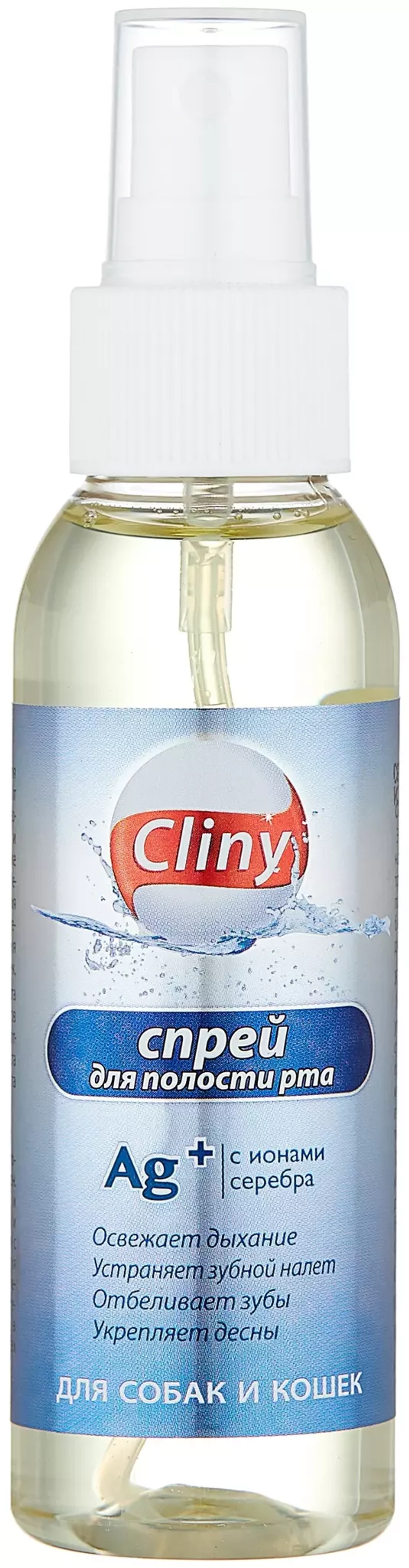 Экопром Cliny спрей для кошек и собак для полости рта 100 мл
