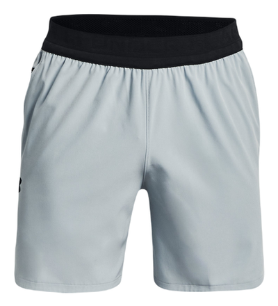 Мужские теннисные шорты Under Armour Men's UA Peak Woven Shorts - harbor blue/black