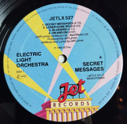 Винтажная виниловая пластинка LP Electric Light Orchestra Secret Messages (Holland 1983)