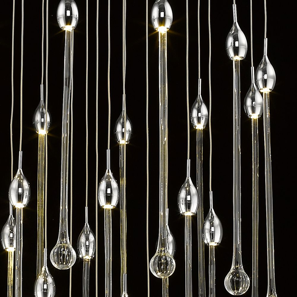 Подвесной светильник P98028M-25 chrome