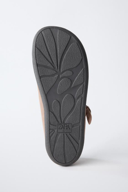 ZARA БАЛЕТКИ BAREFOOT, РОЗОВЫЙ