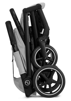 Прогулочная коляска Cybex Beezy 2024 Fog Grey с дождевиком и бампером