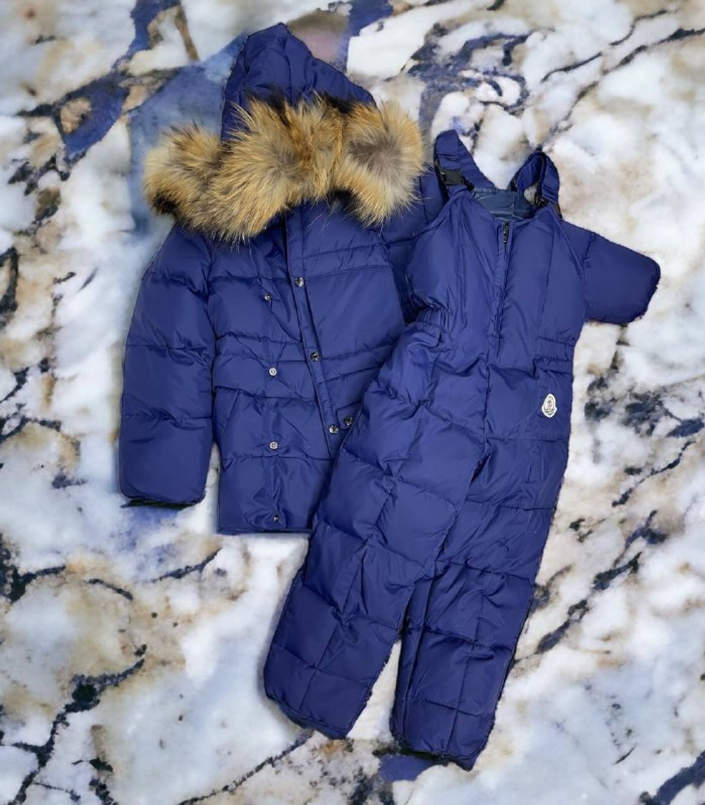 Зимний костюм Buba Moncler Dark Blue