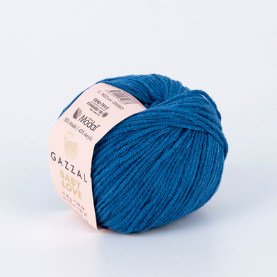 Пряжа GAZZAL Baby Love 50 гр. 115 м цвет 1622 состав: 55% Модал, 45% Акрил