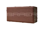 Тротуарная плитка Braer Прямоугольник, Красный, 60 мм