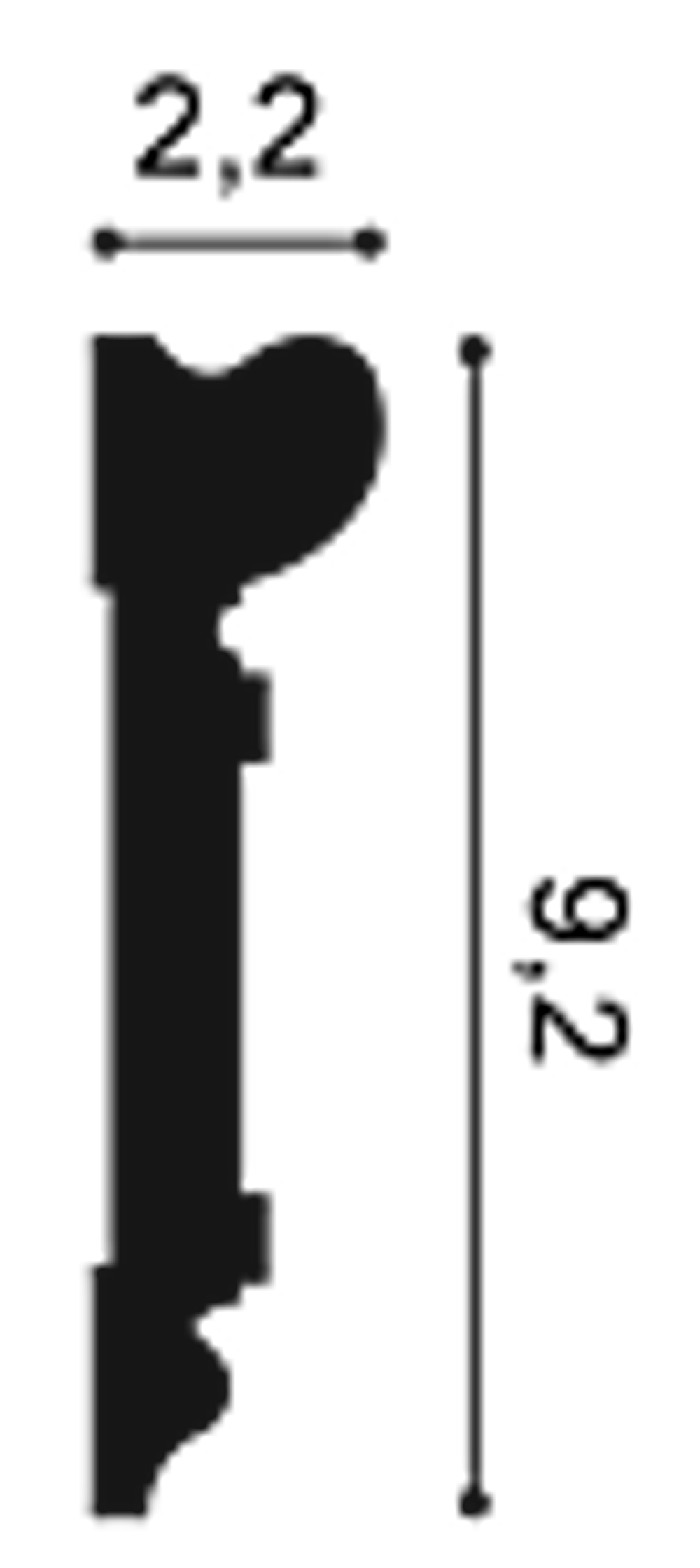 Молдинг DX119