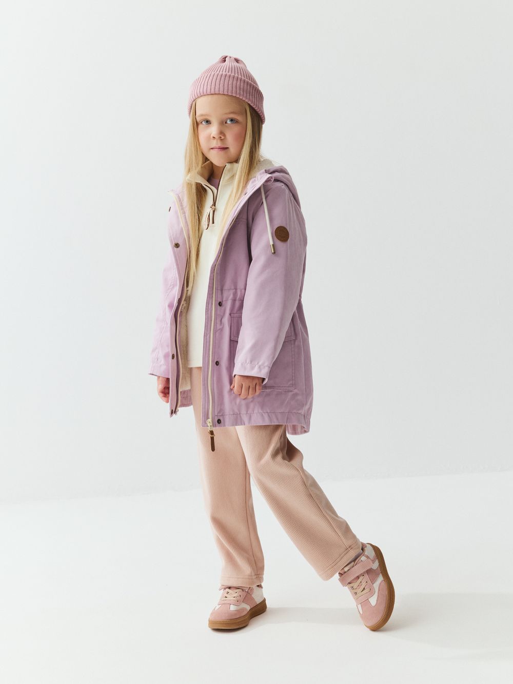 Парка демисезонная на меху "Вереск"