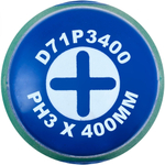 D71P3400 Отвертка стержневая крестовая ANTI-SLIP GRIP, PH3x400 мм