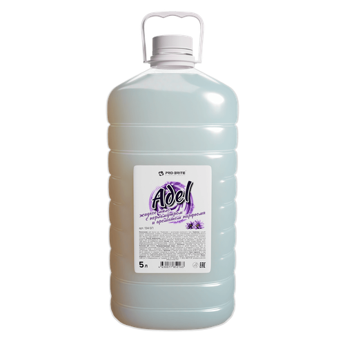 Жидкое мыло с перламутром и ароматом парфюма Pro-Brite Adel 5 л