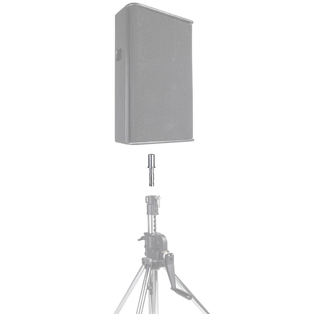 KUPO KS-235 Speaker adapter 28 mm spigot to 35 mm spigot. Адаптер для динамика