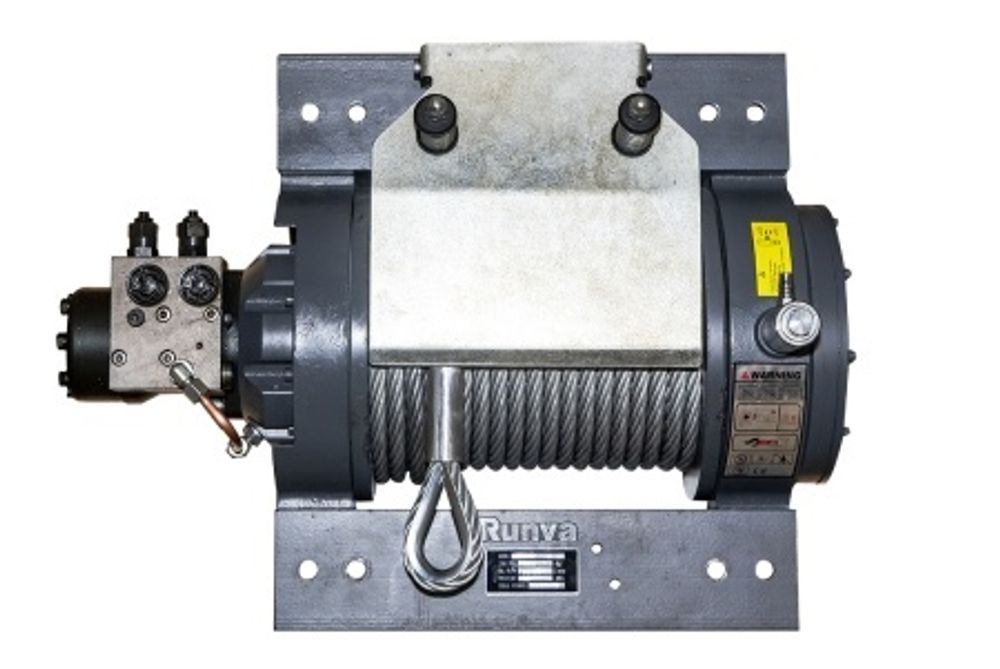 Лебёдка гидравлическая Runva 17600 lbs 8000 кг