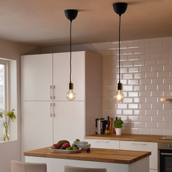 IKEA SKAFTET  (ИКЕА СКАФТЕТ)  -  Держатель кабеля, латунная ткань, 1,4 м