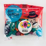 Воздушный Шар (12''/30 см) Геройская сага, Ассорти, пастель, 1 ст, 25 шт.