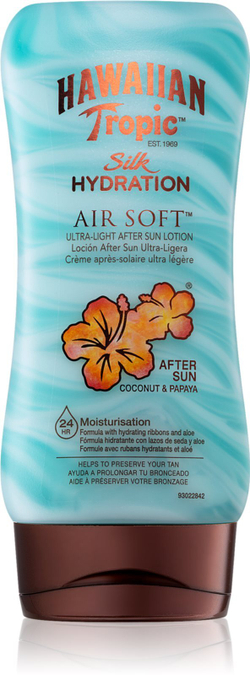 Hawaiian Tropic Silk Hydration Air Soft - увлажняющий лосьон после загара /   180  ml  / GTIN 5099821002039