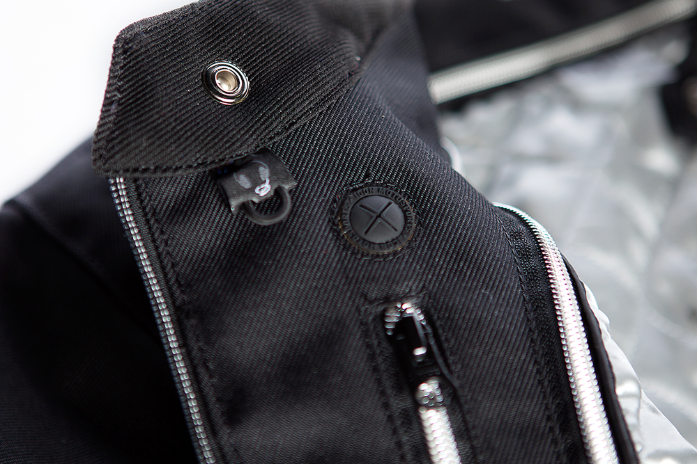 Мотокуртка - ICON HELLA 2 (женская, текстиль, черная)