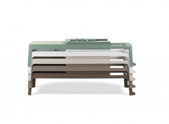 Шезлонг-лежак пластиковый Plano тортора Nardi