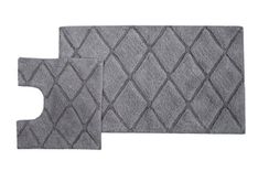 Jale (т.серый) Набор ков. для ванной комнаты 60х100 и 50х50см