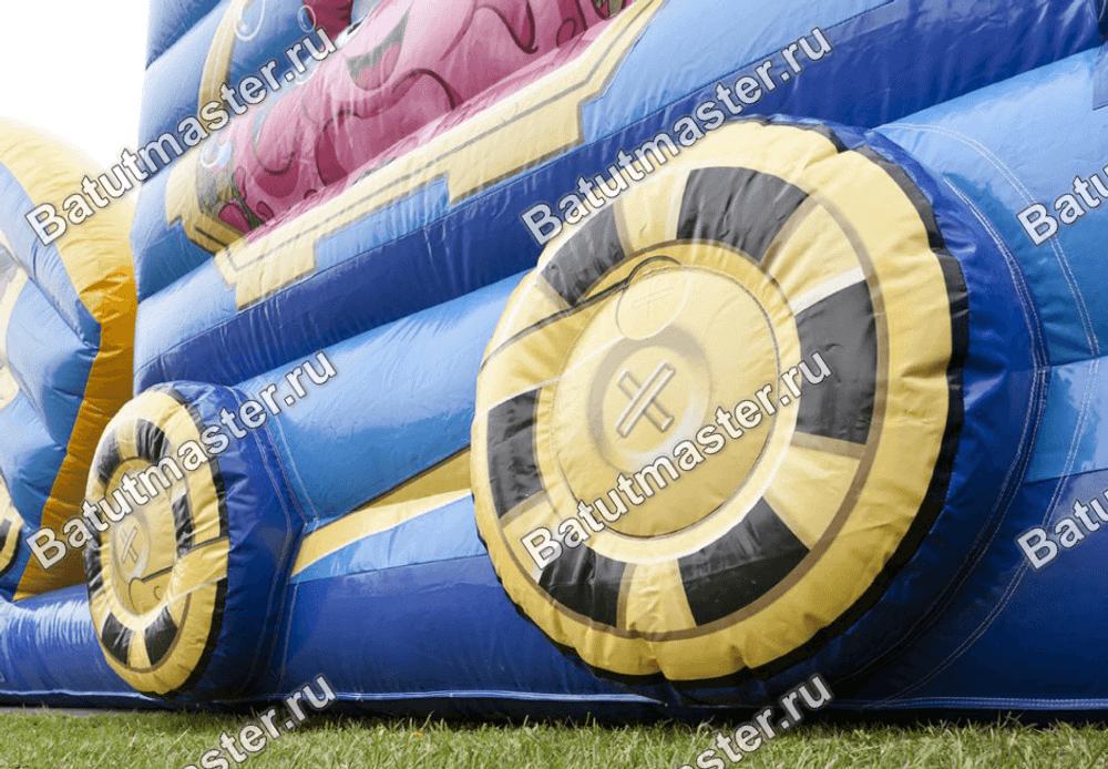 Коммерческий надувной батут "Тоннель морское царство"