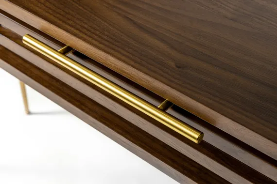 Консоль Alpha, 125х75 см, шпон американского ореха