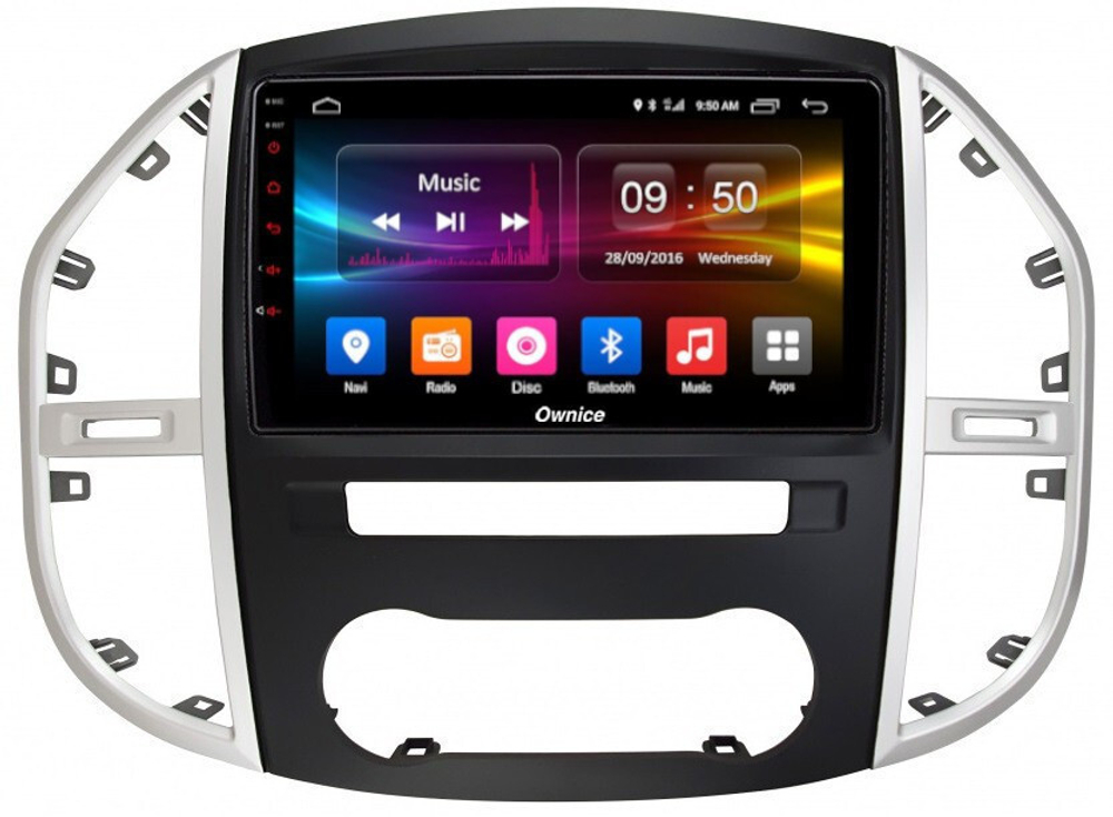 Магнитола для Mercedes-Benz Vito 2014+ - Carmedia OL-1946 QLed, Android 12, TS10, CarPlay, 4G SIM-слот