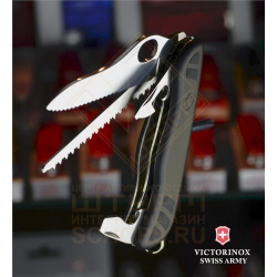 Нож многофункциональный Victorinox Swiss Soldier's Knife 111 мм, Green/Black