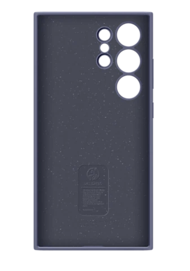 Чехол-накладка Silicone Case S24 Ultra ( Фиолетовый)