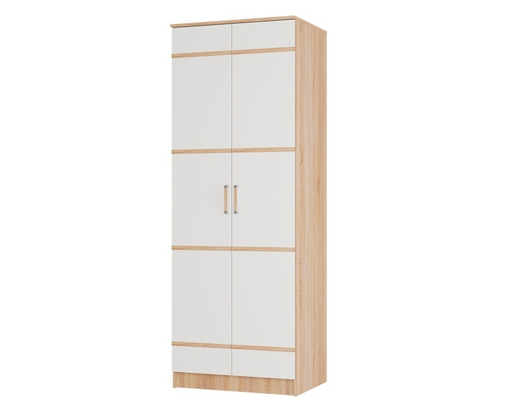 Шкаф двухдверный Сакура, дуб сонома