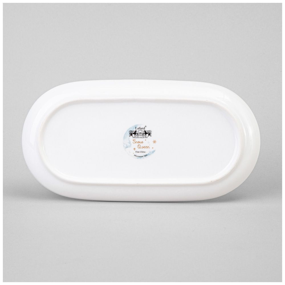 БЛЮДО ОВАЛЬНОЕ LEFARD "СНЕЖНАЯ КОРОЛЕВА" 20,5 СМ (КОР=60ШТ.)