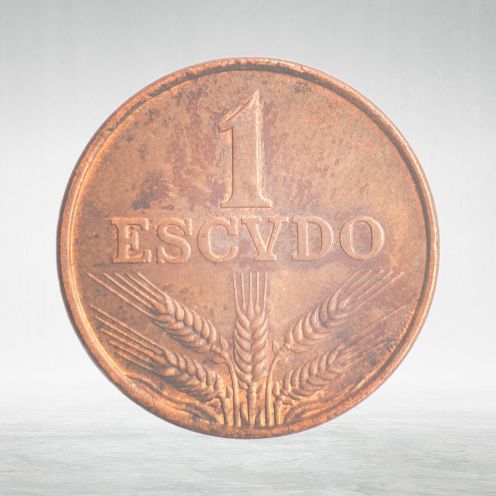 Portugal, 1 Escudo, 1974, VF