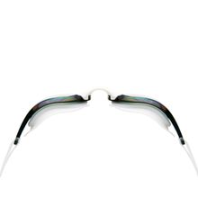 Очки для плав.TORRES Pro, SW-32520MR, зерк.линзы.,белая оправа,дв.рег.ремешок