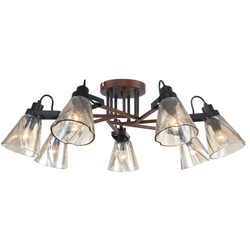 Люстра Rivoli   5098-307 7 х Е14 40 Вт лофт - кантри