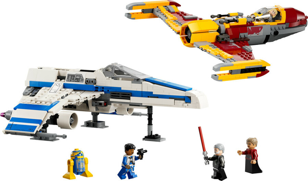 Конструктор LEGO Star Wars 75364 Истребитель E-wing против истребителя Шин Хати